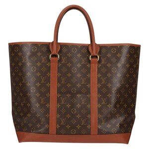 LOUIS VUITTON Monogram Sac Weekend GM Tote Bag
